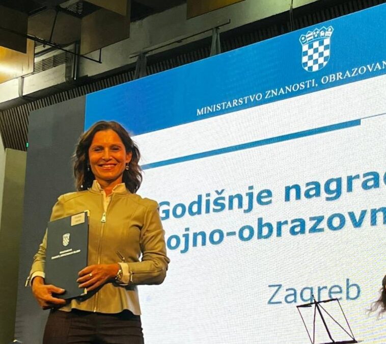 Nagrađena učiteljica naše škole