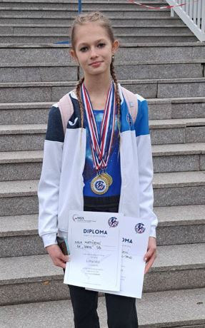 Veliki uspjeh naše učenice u gimnastici