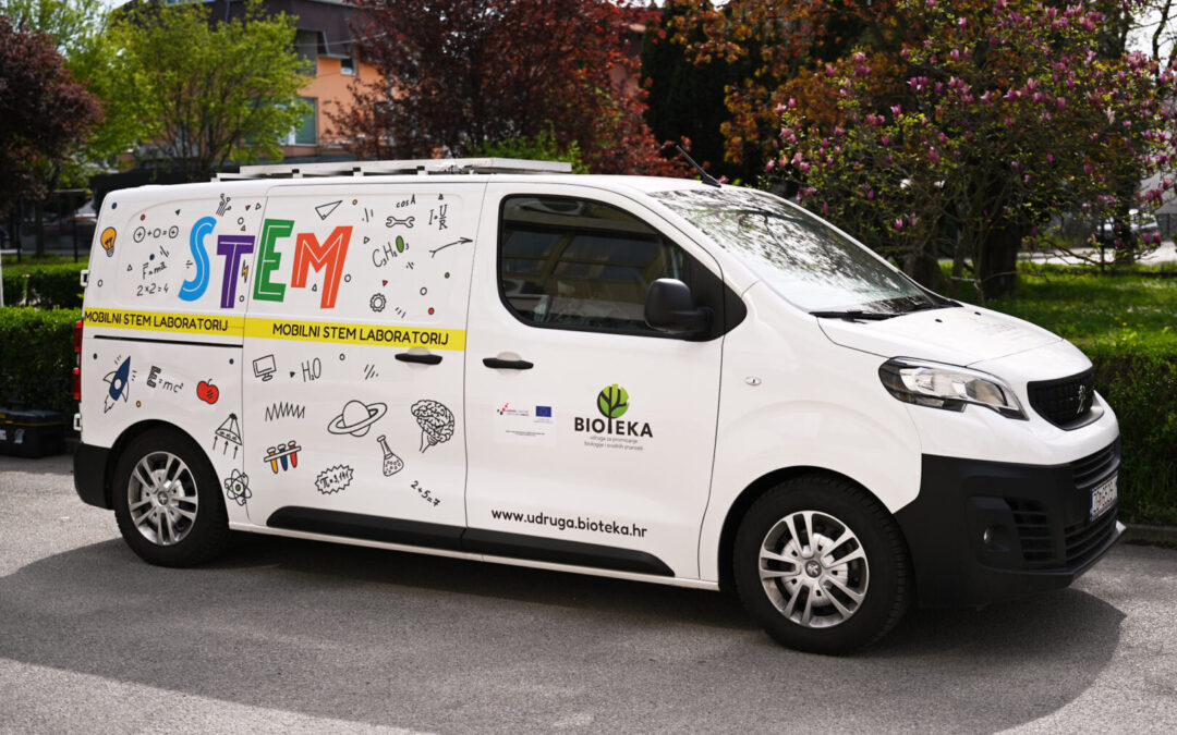 Posjet STEM mobilnog laboratorija – Mastercard Kids4Tech program